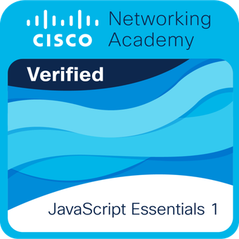 Cisco NetAcad JavaScript Essentials 1