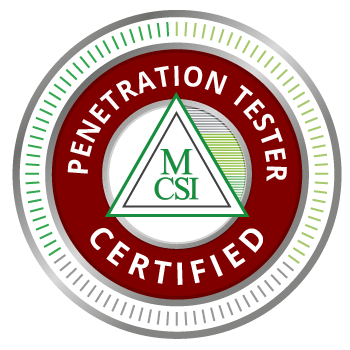 MCSI Certified Penetration Tester
