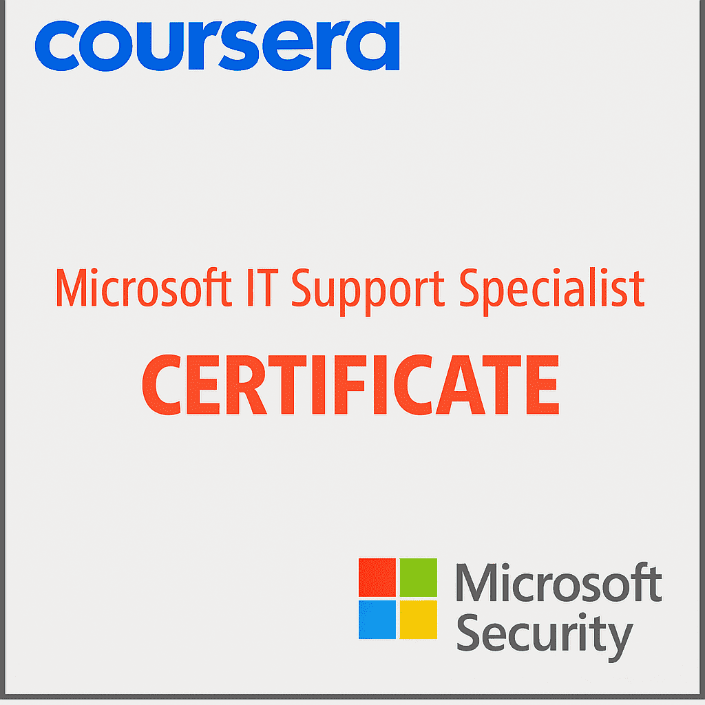 Microsoft IT Support Specialist
