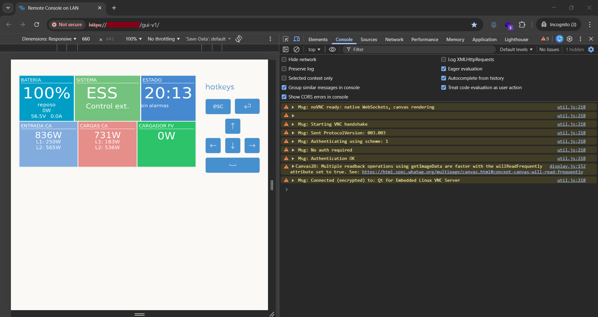 UNESCO Remote Console LAN DevTools