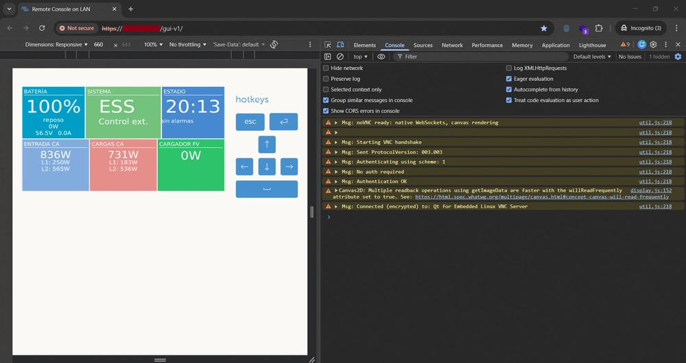 UNESCO Remote Console LAN DevTools